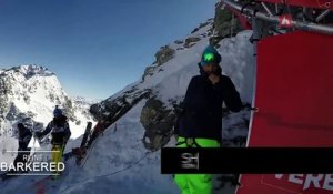 Adrénaline - Ski : Le run vainqueur de Reine Barkered sur l'Xtreme Verbier en caméra embarquée