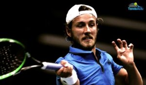 Coupe Davis 2017 - FRA-GBR - Lucas Pouille : "Le secret de Roger Federer ? Le travail, et le plaisir de jouer"