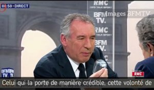 Présidentielle : Bayrou parie sur une «vague Macron» aux législatives