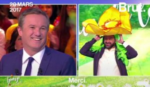 Nicolas Dupont-Aignan chez Cyril Hanouna