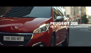 Peugeot 208, pub "Connected Energy"