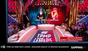 TPMP - Les paris sont lancés : Géraldine Maillet affronte la championne de tennis Kristina Mladenovic (vidéo)