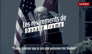 Les revirements de Donald Trump