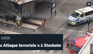 Stockholm : le premier ministre suédois dénonce une « attaque terroriste »