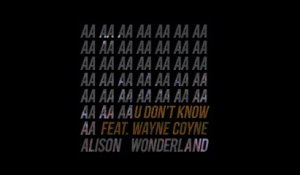 Alison Wonderland - U Don't Know