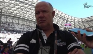 Marc Delpoux après Provence Rugby / Tarbes