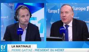 Pierre Gattaz : "Mélenchon, Hamon et Le Pen vont vers la catastrophe absolue"