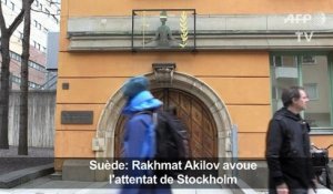 Suède: Rakhmat Akilov avoue l'attentat de Stockholm