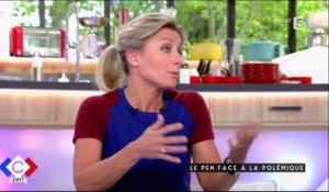 Le Pen face à la polémique - C à vous - 11/04/2017