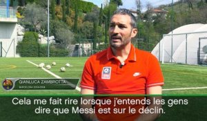 Quarts - Zambrotta : ''Messi n’est pas sur le déclin''