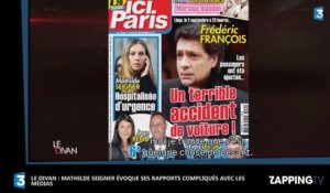 Mathilde Seigner : Son gros coup de gueule contre les médias dans Le Divan (vidéo)