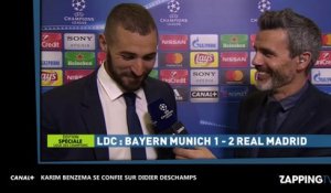 Karim Benzema snobé par Didier Deschamps à propos de l’équipe de France (Vidéo)
