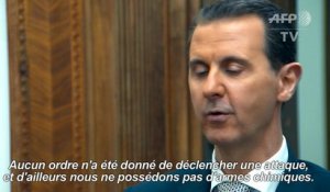 Assad assure ne plus posséder d'armes chimiques