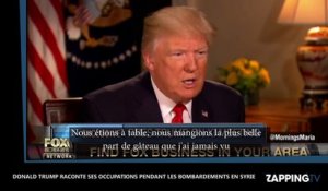 Donald Trump – Frappes en Syrie : son interview hallucinante fait le buzz (vidéo)