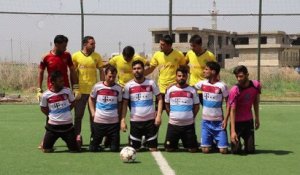 Mossoul: l'EI chassé, les footballeurs s'en donnent à coeur joie