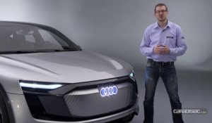Audi E-Tron Sportback Concept : le futur électrique d'Audi sera lumineux