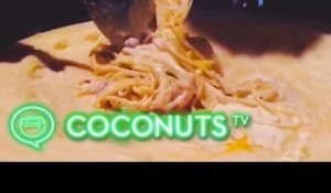 Cheese Wheel Pasta in Singapore | Coconuts TV