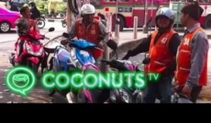 Mototaxi app mayhem in Bangkok | Coconuts TV