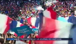 Présidentielle : Macron à Bercy, Hamon dans le Gers