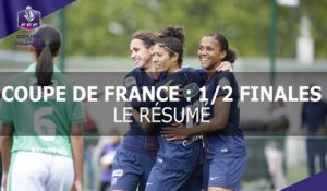 Coupe de France Féminine, 1/2 finales : les buts