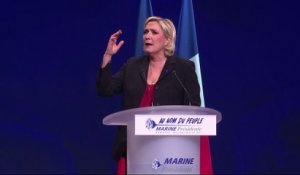 France: Marine Le Pen durcit le ton pour son dernier meeting