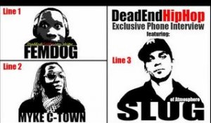 Exclusive DeadEndHipHop Phone Interview | ft: Slug of Atmosphere