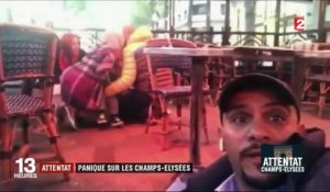 Attentat : panique sur les Champs-Élysées