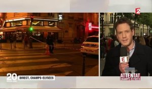 Attentat contre des policiers à Paris : la vie reprend son cours sur les Champs-Élysées