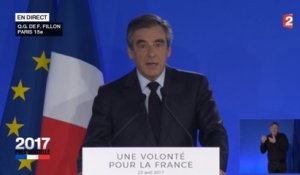 François Fillon : «Le moment venu, la vérité de cette élection sera écrite»