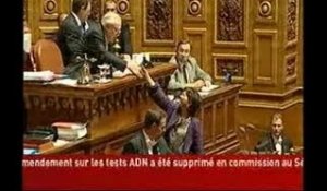 Sénat : Elianne Assassi sur le projet de loi Hortefeux