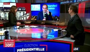 Tour au QG de Macron, Fillon et Le Pen