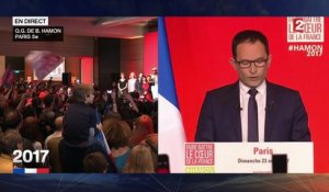 Benoît Hamon reconnaît sa défaite et appelle à voter pour Emmanuel Macron
