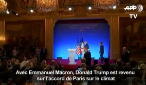 Trump: "quelque chose pourrait se passer" sur l'accord de Paris