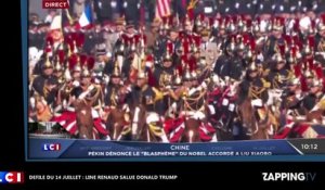 Défilé du 14 juillet : Donald Trump salué par Line Renaud, les étonnantes images (Vidéo)