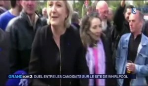 Présidentielle - Whirlpool : théâtre d'un duel entre Le Pen et Macron