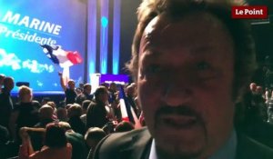 Richy, sosie de Johnny Halliday et soutien de Marine Le Pen