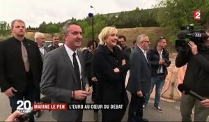 Marine Le Pen : la position ambiguë de la candidate sur la sortie de l'euro