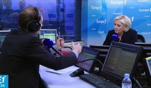 Marine Le Pen "souhaite" que des personnalités de droite la rejoigne
