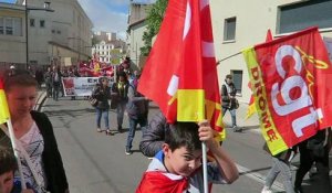 Environ 700 personnes au défilé du 1er mai à Valence