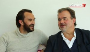 Cyril Lignac et Pierre Hermé, jurés de l'émission sur M6 « Meilleur Pâtissier :  les Professionnels »