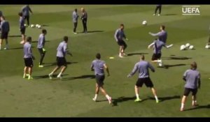 Ligue des champions : Le toro de dingue des joueurs du Real Madrid (vidéo)