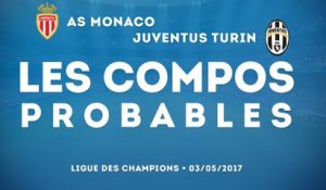 Monaco-Juventus Turin : les compositions probables