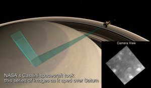 Le premier plongeon de Cassini près de Saturne