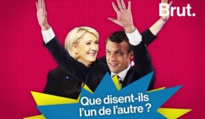 Macron / Le Pen : que disent-ils l'un de l'autre ?