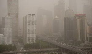 Pékin frappé par une tempête de sable