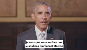 Obama Endorses Macron for French Presidency