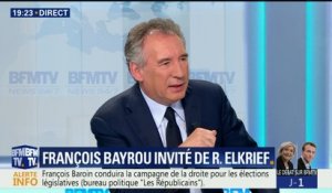 François Bayrou, invité de Ruth Elkrief sur BFMTV - 020517