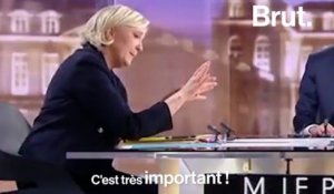 Le Pen et Macron ont parlé des sujets importants