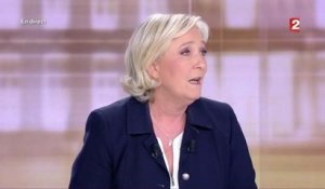 Le Débat : Marine Le Pen attaque Emmanuel Macron d'entrée de jeu