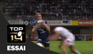 TOP 14 ‐ Essai de Duhan VAN DER MERWE (MHR) – Montpellier-Paris – J26 – Saison 2016/2017